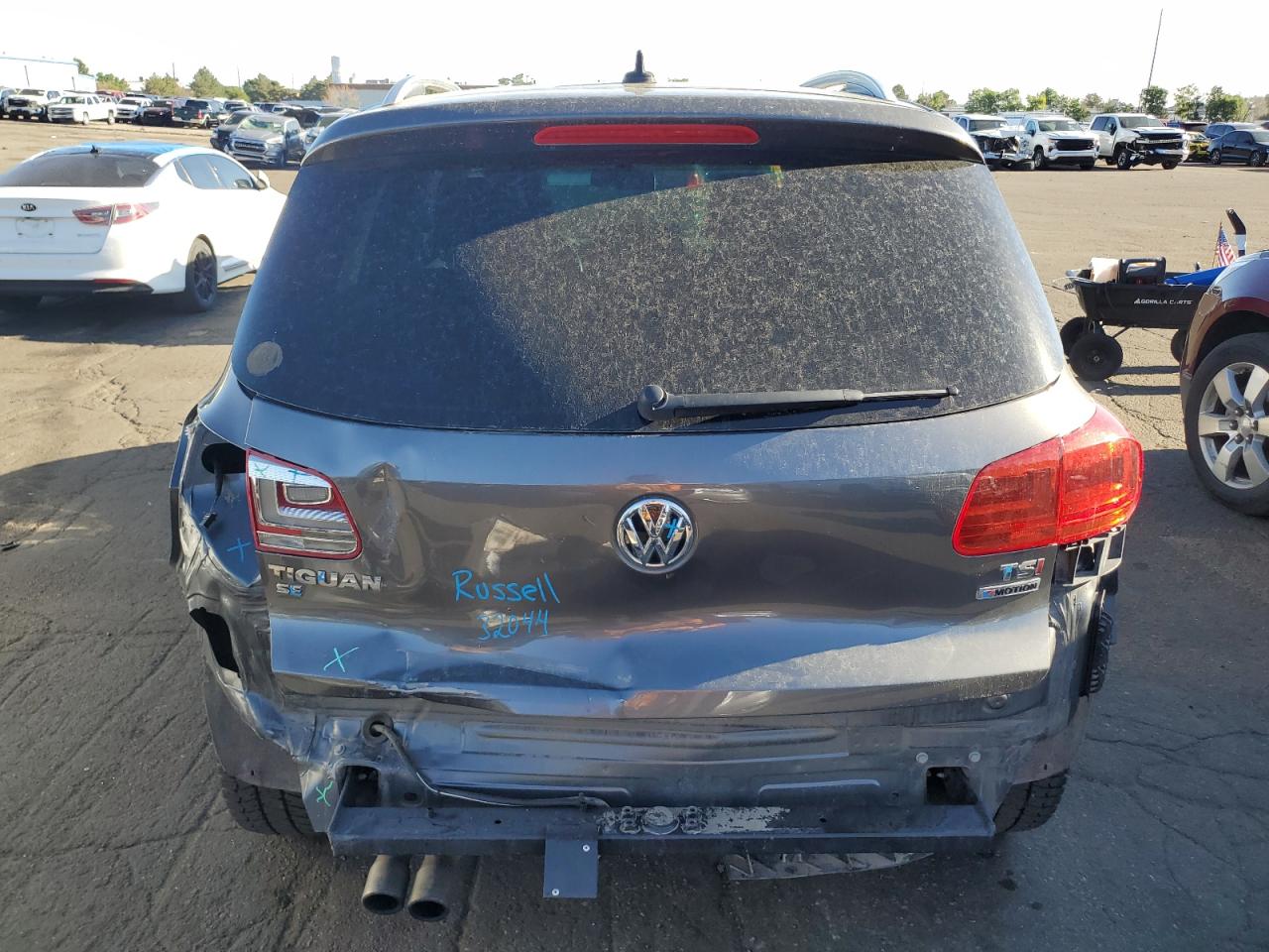 WVGBV7AX7GW516843 2016 Volkswagen Tiguan S