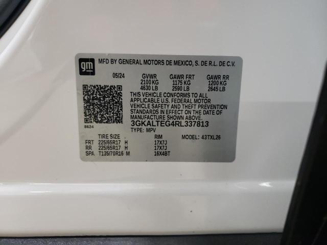 2024 GMC Terrain Sle VIN: 3GKALTEG4RL337813 Lot: 60108034