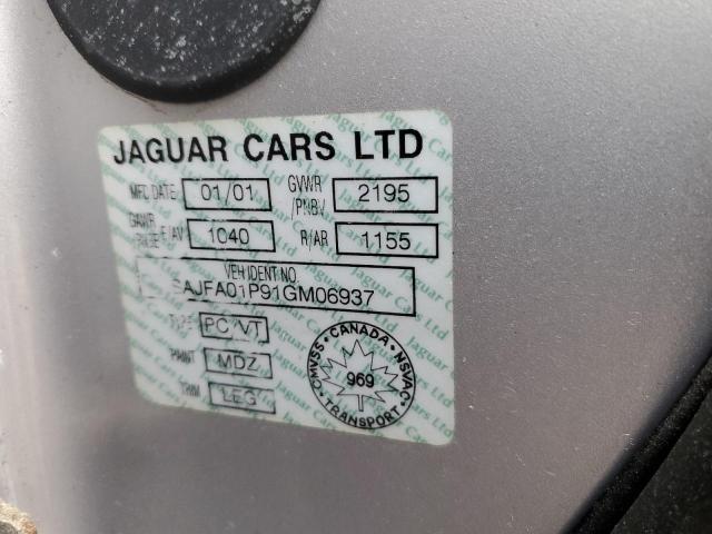 2001 Jaguar S-Type VIN: SAJFA01P91GM06937 Lot: 58312274