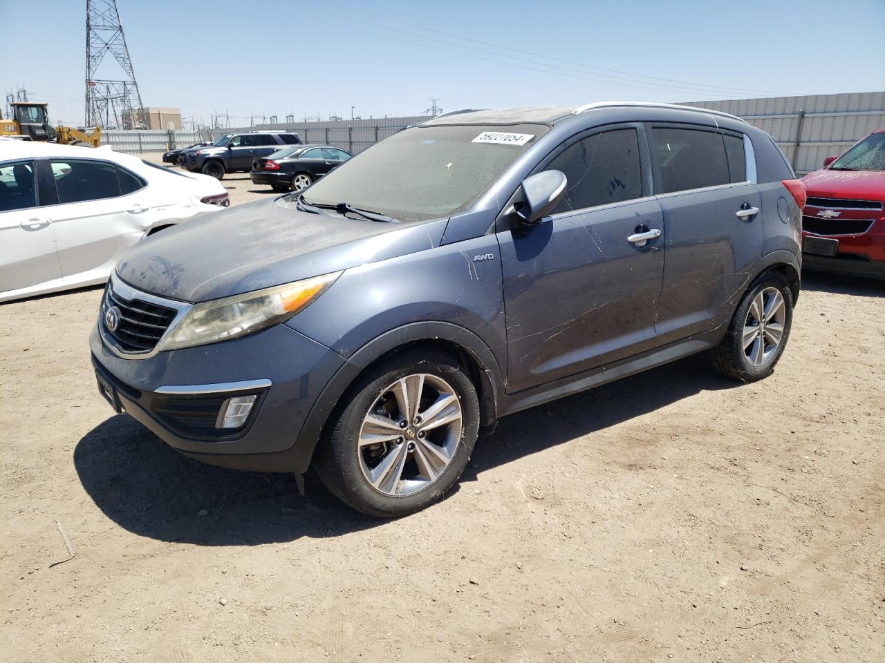 KNDPCCA67E7658004 2014 Kia Sportage Sx