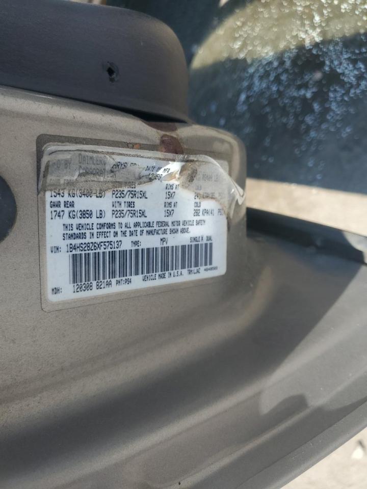 1B4HS28Z6XF575137 1999 Dodge Durango