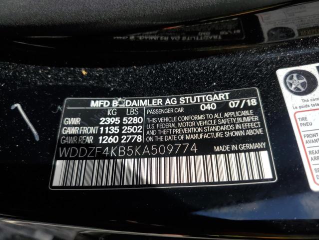 WDDZF4KB5KA509774 2019 Mercedes-Benz E 300 4Matic