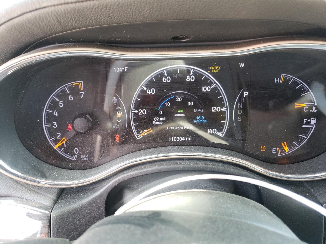 1C4RJFCG9FC804384 2015 Jeep Grand Cherokee Overland