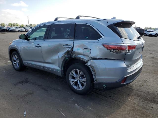 VIN 5TDJKRFH1FS159387 2015 Toyota Highlander, Xle no.2