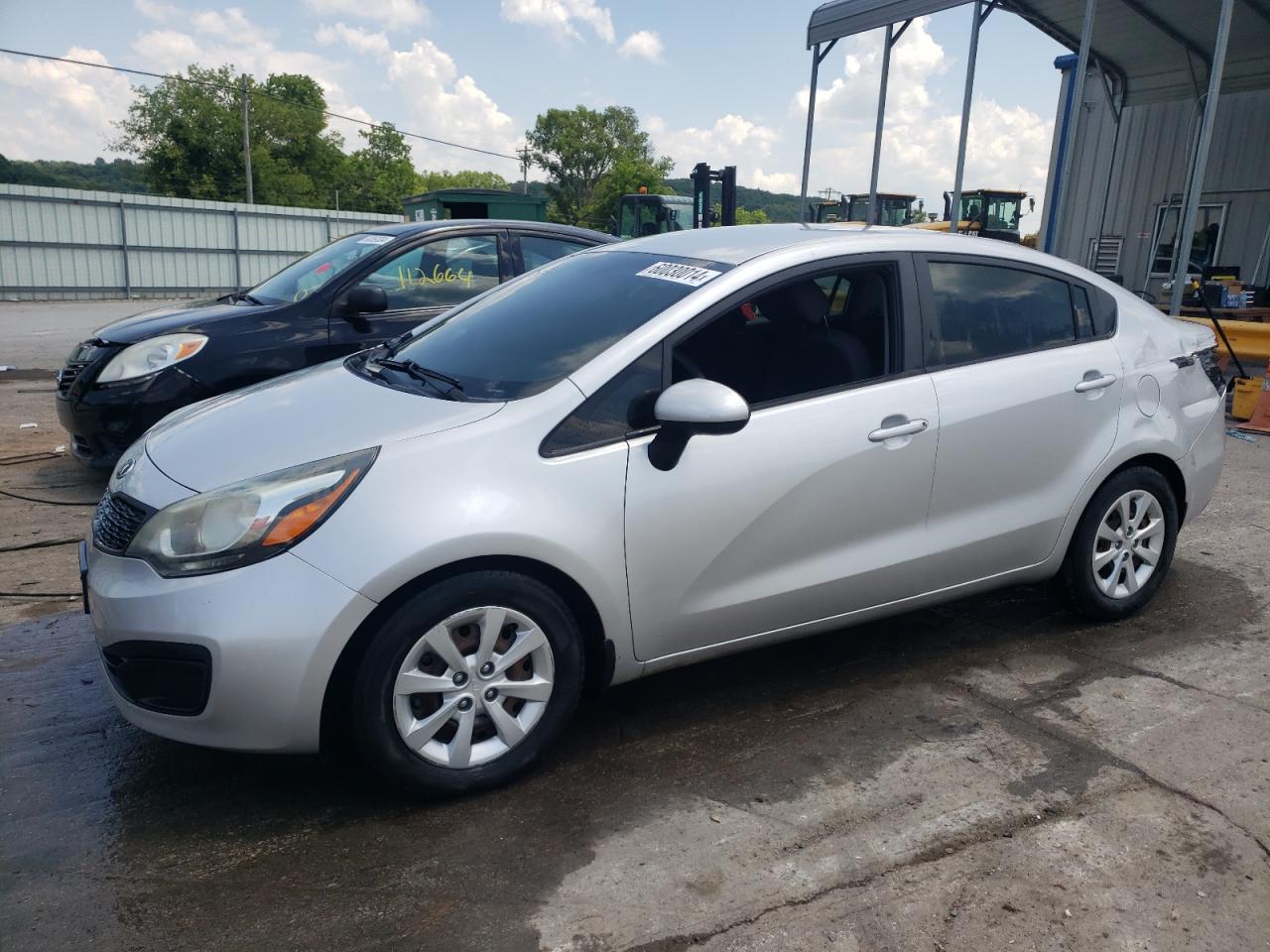 2014 Kia Rio Lx vin: KNADM4A3XE6405645