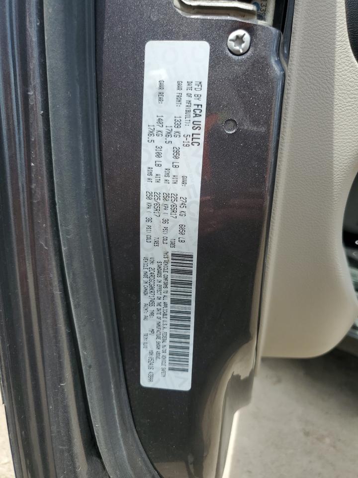 2C4RDGCG0KR717455 2019 Dodge Grand Caravan Sxt