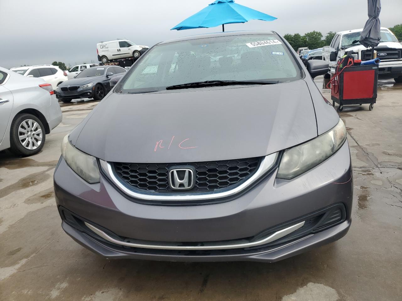 2HGFB2F59EH505011 2014 Honda Civic Lx