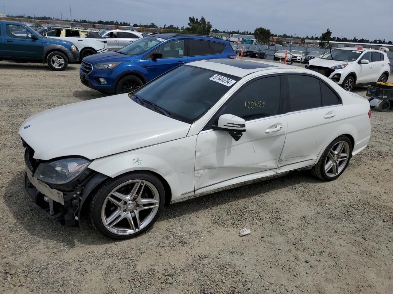 WDDGF8BB6CR229167 2012 Mercedes-Benz C 300 4Matic