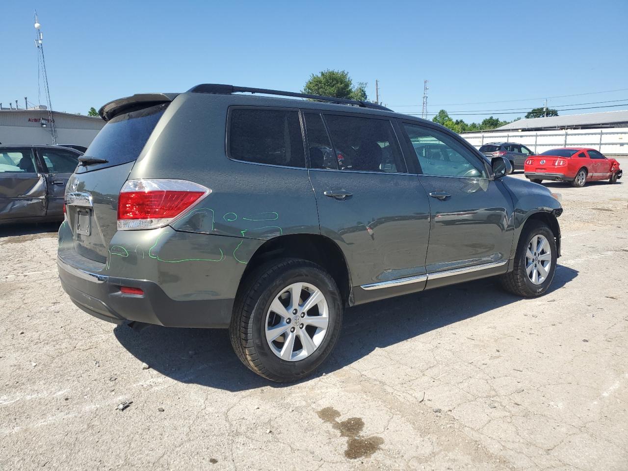 2012 Toyota Highlander Base vin: 5TDZA3EH9CS029583