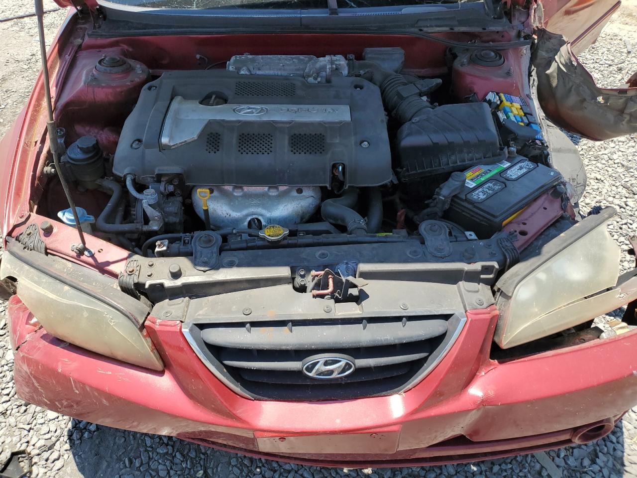 KMHDN46D94U873826 2004 Hyundai Elantra Gls