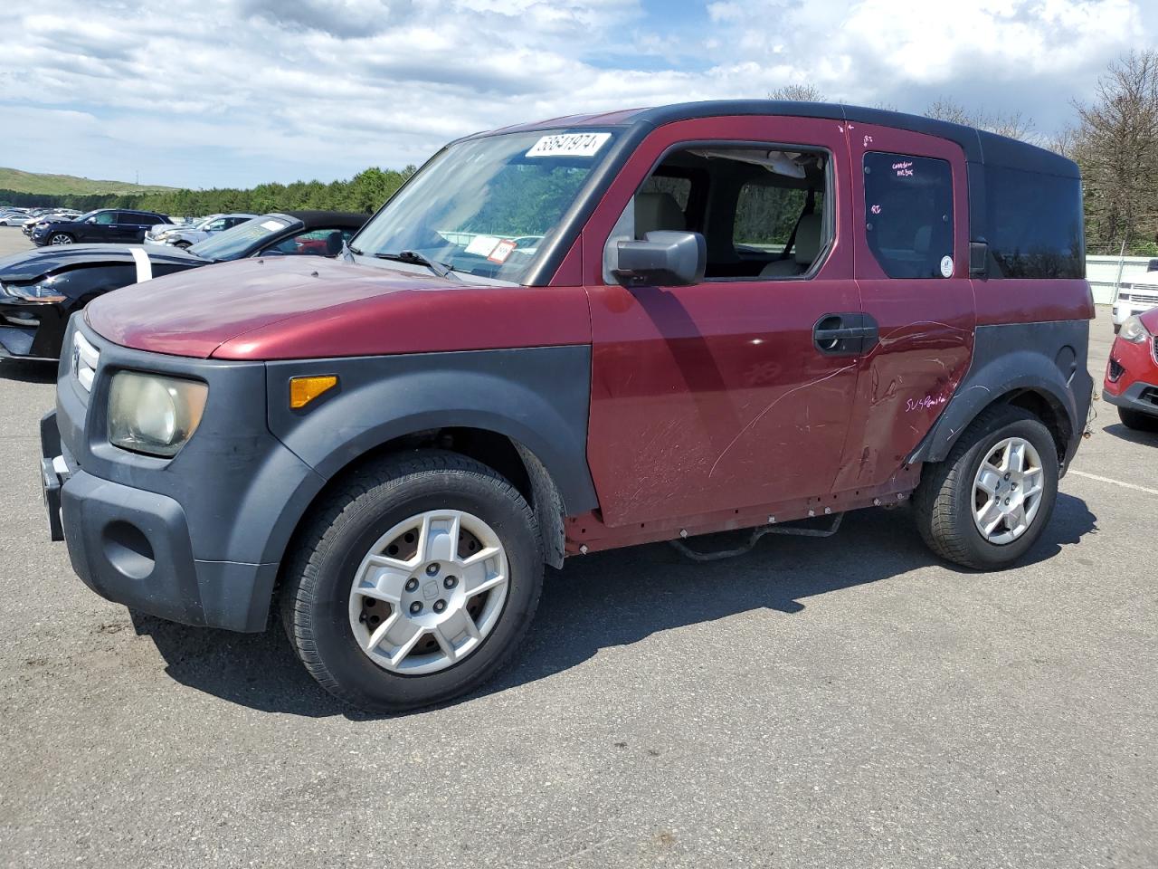 5J6YH28338L016686 2008 Honda Element Lx