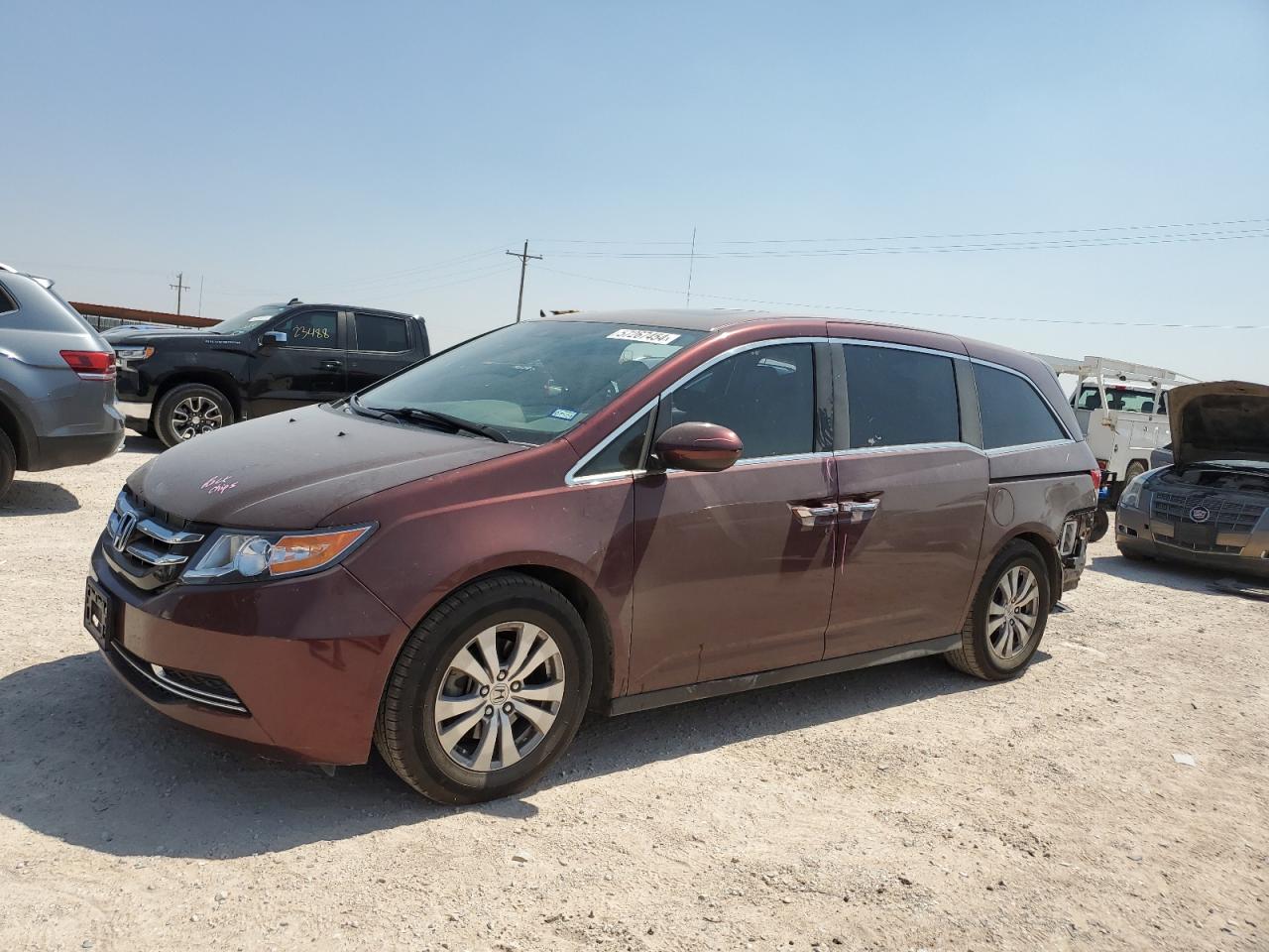 5FNRL5H68GB093334 2016 Honda Odyssey Exl