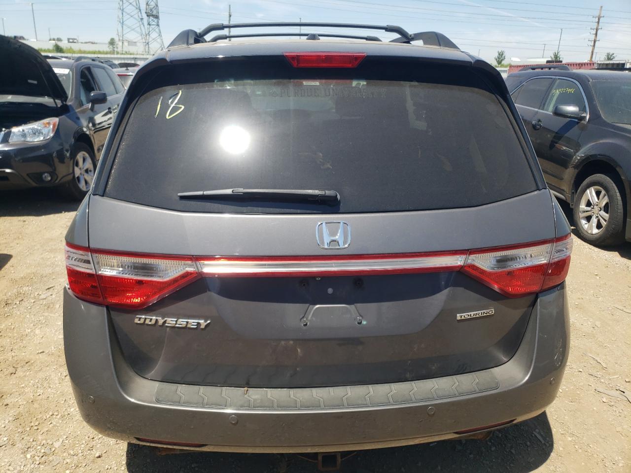 5FNRL5H96CB043312 2012 Honda Odyssey Touring