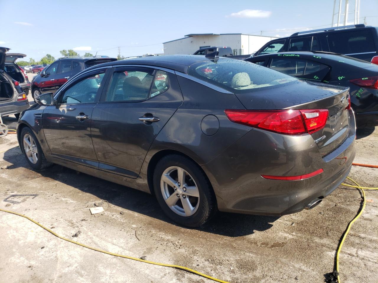 2014 Kia Optima Lx vin: 5XXGM4A76EG283533