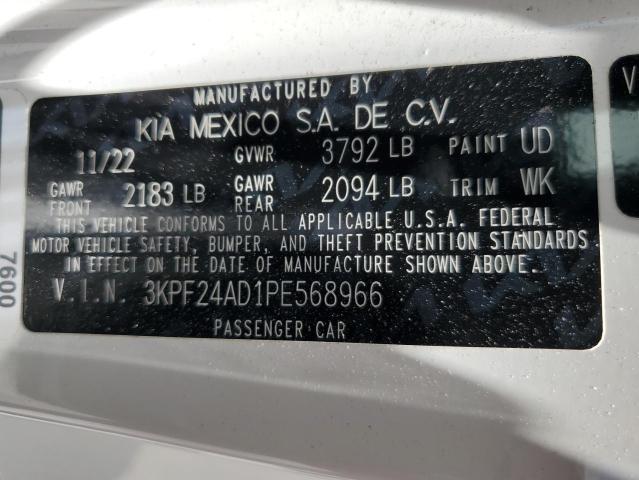 3KPF24AD1PE568966 2023 KIA FORTE - Image 12