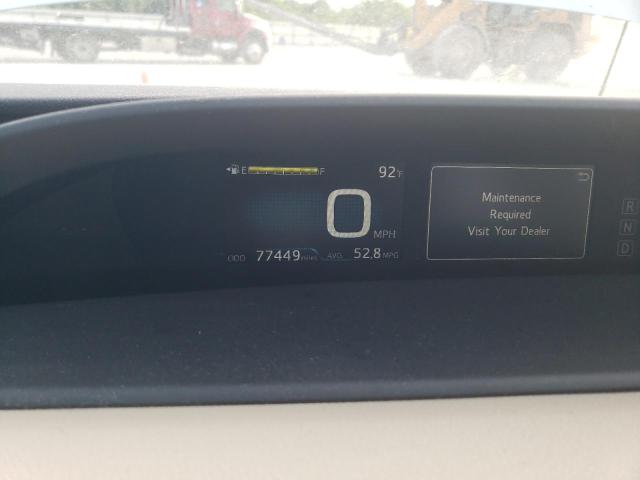 2018 Toyota Prius VIN: JTDKARFU1J3055142 Lot: 57848724