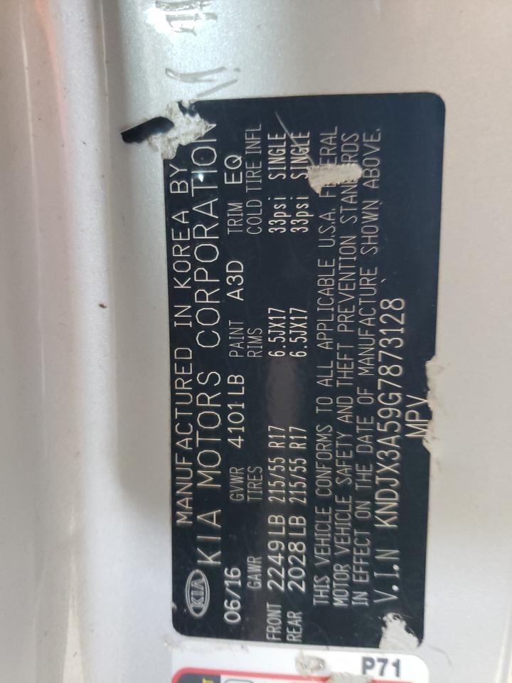 KNDJX3A59G7873128 2016 Kia Soul !