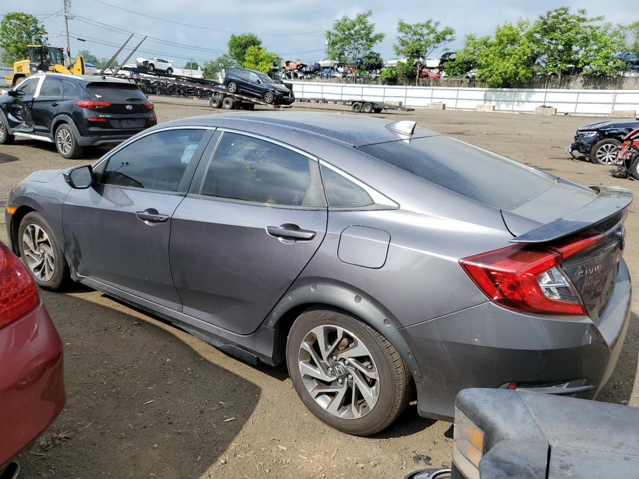 Lot #2895517513 2017 HONDA CIVIC EX