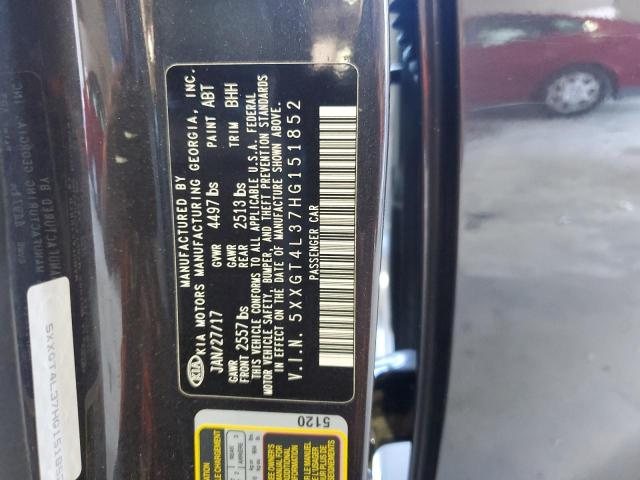 2017 Kia Optima Lx VIN: 5XXGT4L37HG151852 Lot: 59711114