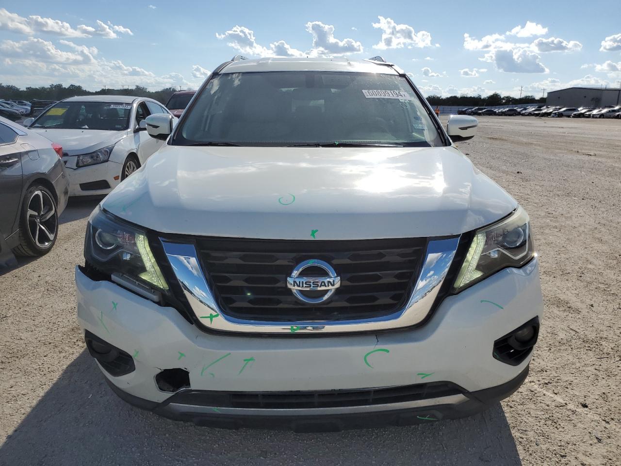 2017 Nissan Pathfinder S vin: 5N1DR2MN2HC610593