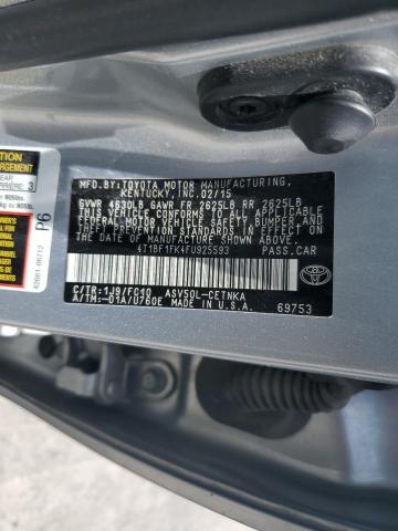 4T1BF1FK4FU925593 2015 TOYOTA CAMRY - Image 12