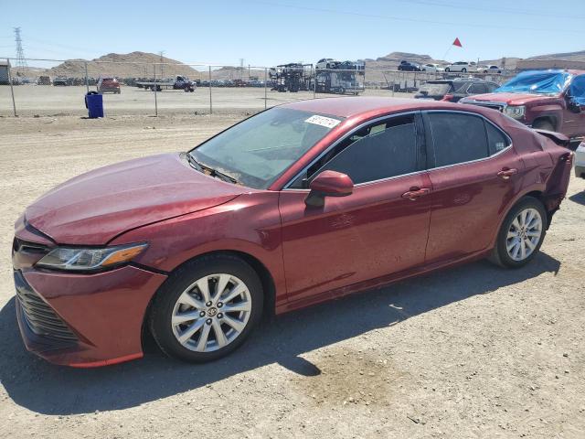 TOYOTA CAMRY LE 2020 red  gas 4T1C11AK5LU362480 photo #1
