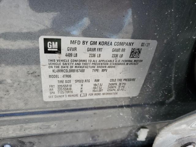 VIN KL4MMCSL0MB167400 2021 Buick Encore, Preferred no.13