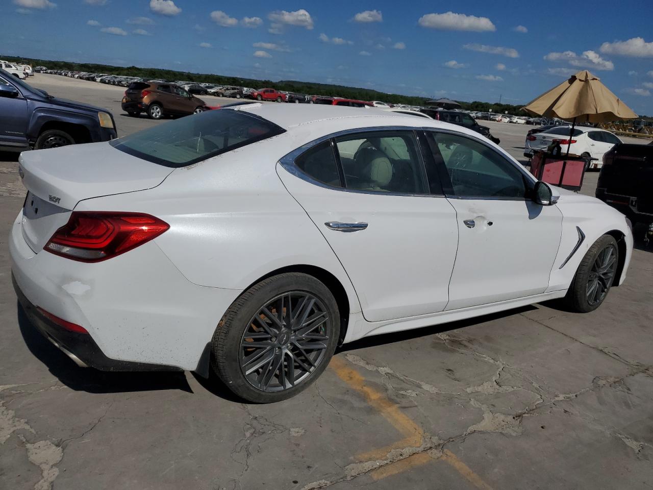 2019 Genesis G70 Advanced vin: KMTG64LA9KU026408