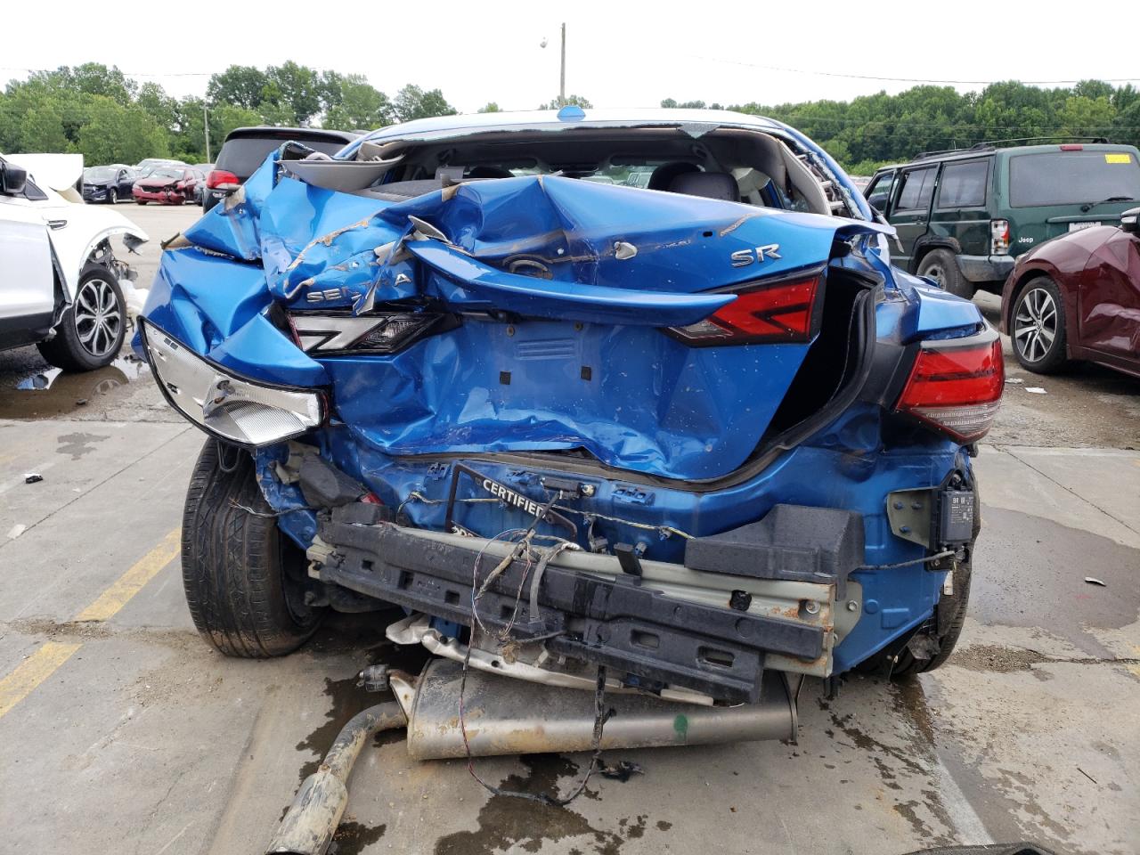 3N1AB8DV8MY268165 2021 Nissan Sentra Sr