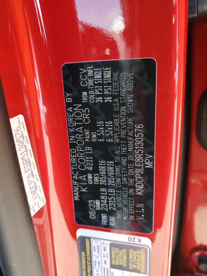 KNDCP3LE8R5130576 2024 Kia Niro Lx