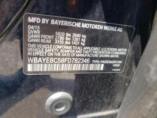 VIN WBAYE8C58FD782346 2015 BMW 7 Series, 750 LI no.13