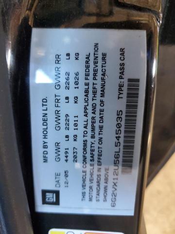 2006 Pontiac Gto VIN: 6G2VX12U56L545035 Lot: 58669944