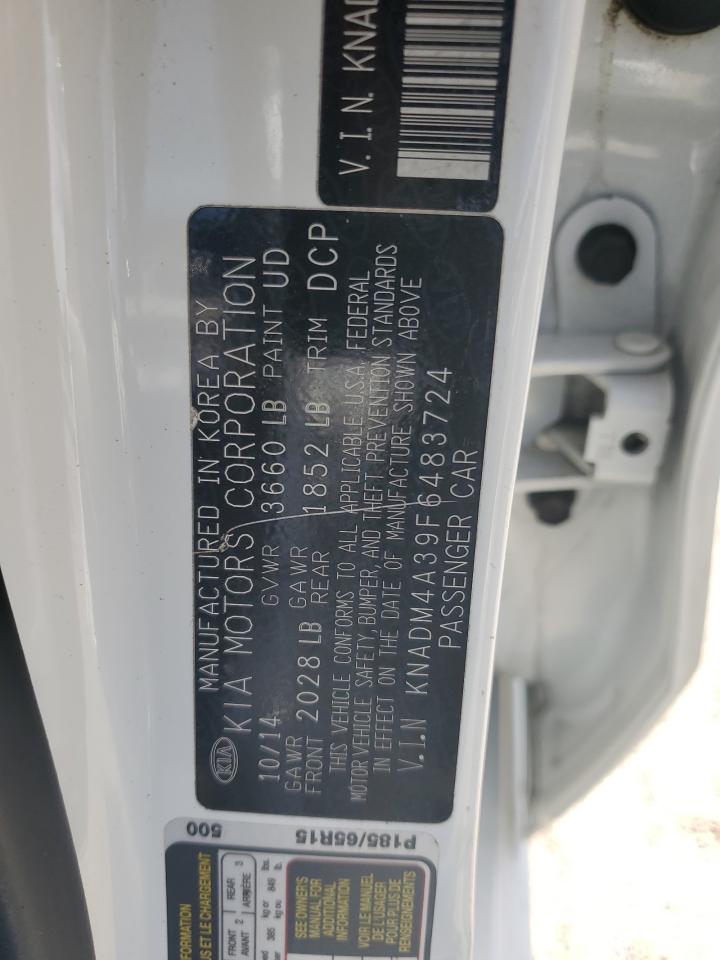 KNADM4A39F6483724 2015 Kia Rio Lx