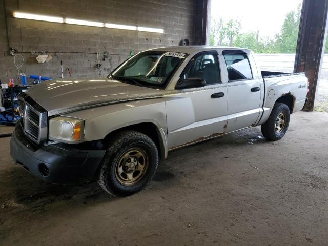 DODGE DAKOTA QUA 2007 silver  gas 1D7HW28N37S144269 photo #1