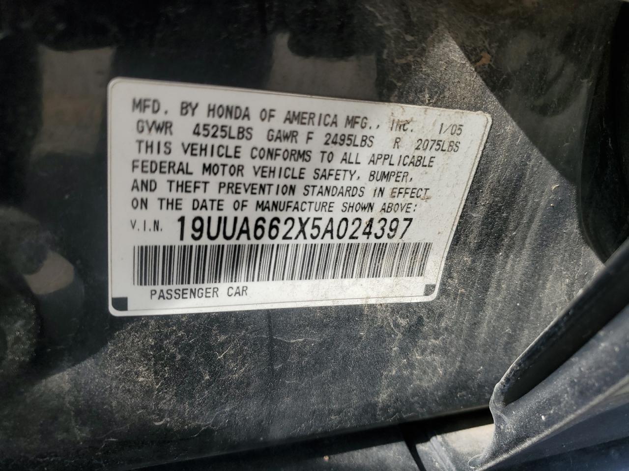 19UUA662X5A024397 2005 Acura Tl