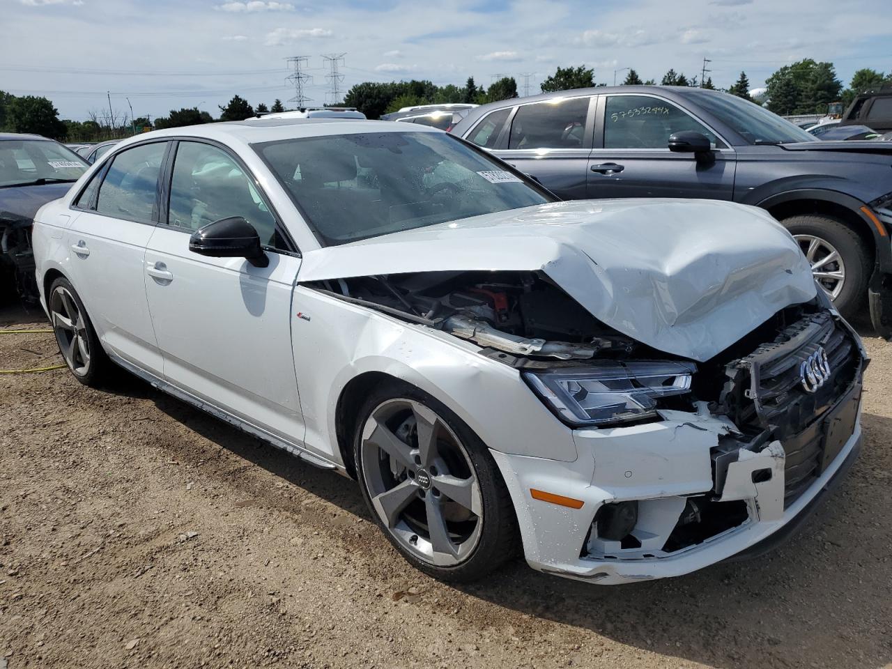 Lot #2895532405 2019 AUDI A4 PRESTIG