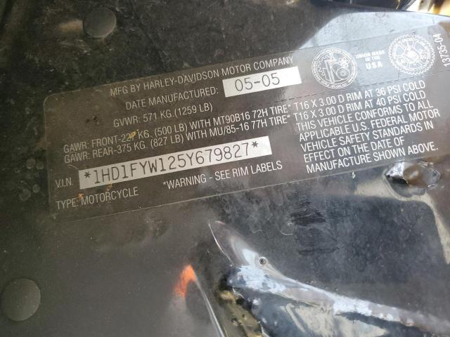 2005 HARLEY-DAVIDSON FLHRSI 1HD1FYW125Y679827