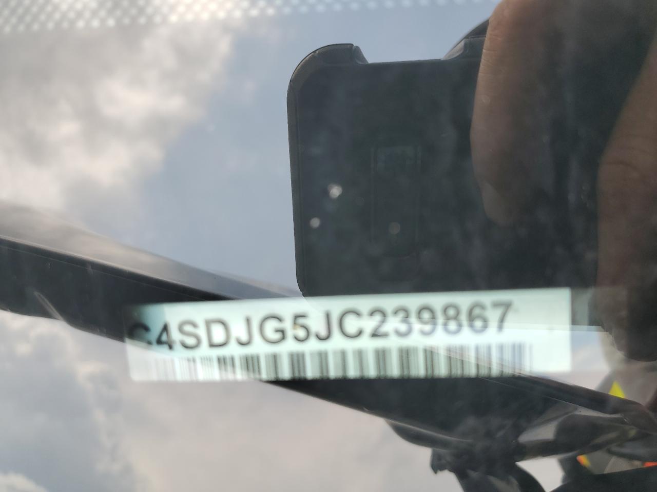 1C4SDJGJ8JC231567 2018 Dodge Durango Srt