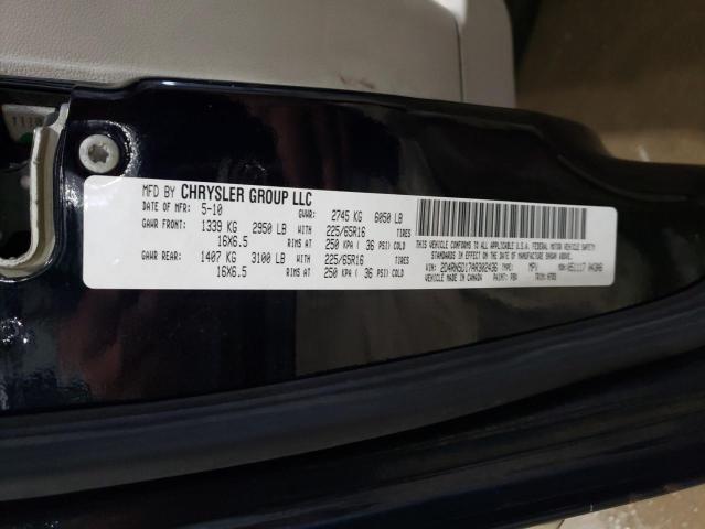 2010 Dodge Grand Caravan Sxt VIN: 2D4RN5D17AR302436 Lot: 58214344