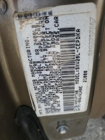 1999 Toyota Camry Ce VIN: 4T1BG22K1XU466887 Lot: 59765354