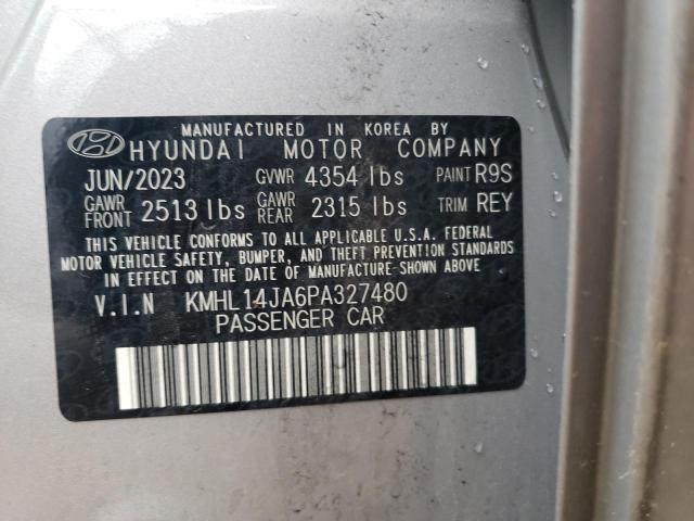 2023 Hyundai Sonata Sel VIN: KMHL14JA6PA327480 Lot: 60207224