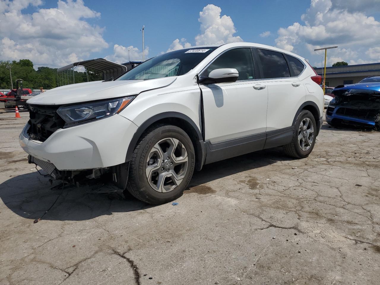 5J6RW1H58KA041222 2019 Honda Cr-V Ex