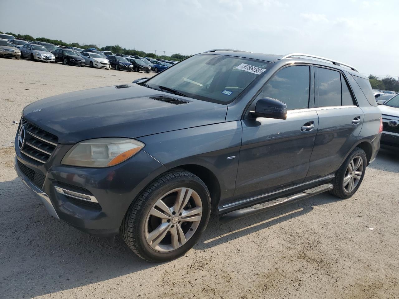 4JGDA5HB5CA075790 2012 Mercedes-Benz Ml 350 4Matic