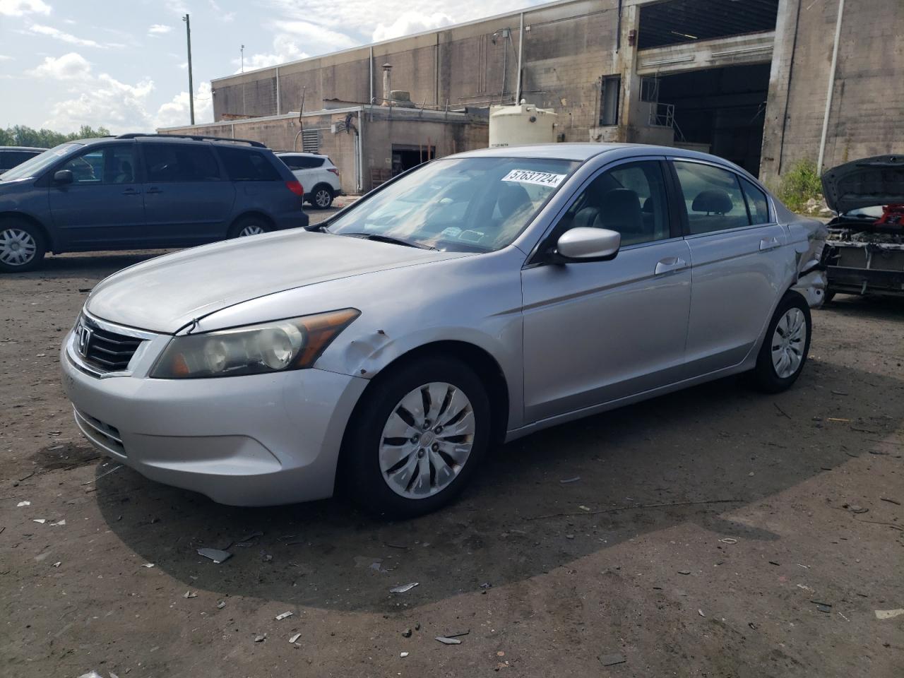 Lot #2732325646 2009 HONDA ACCORD LX