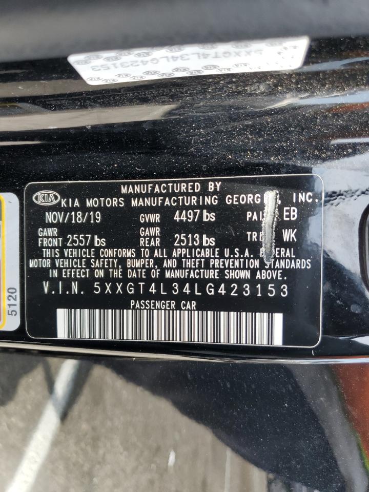 5XXGT4L34LG423153 2020 Kia Optima Lx