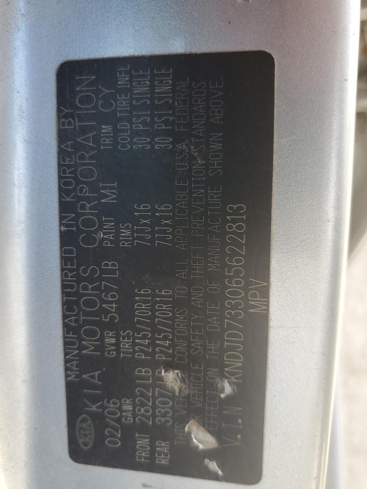 KNDJD733065622813 2006 Kia Sorento Ex