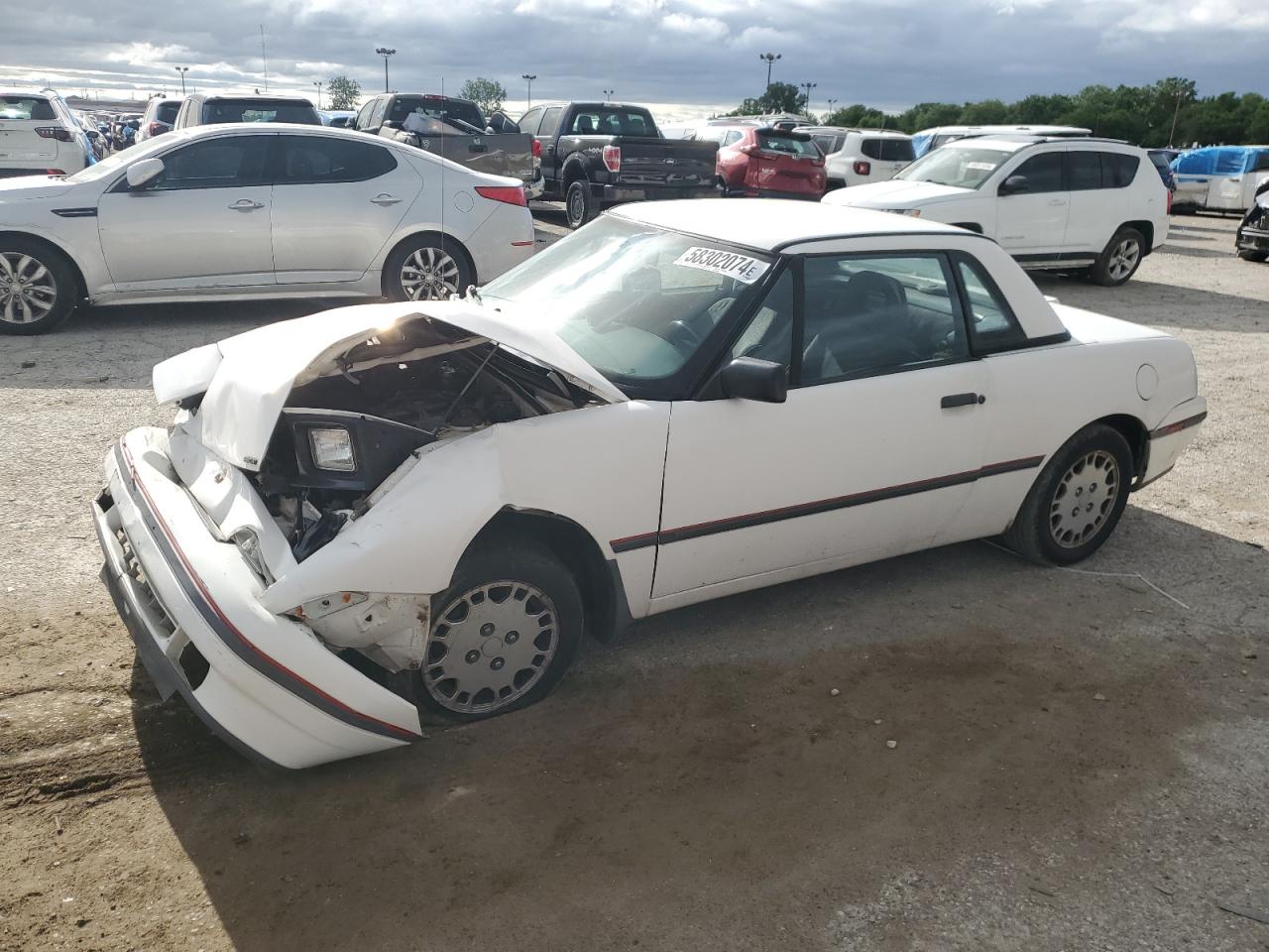  Salvage Mercury Capri