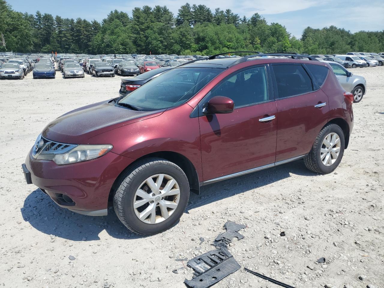 2012 Nissan Murano S vin: JN8AZ1MW6CW214947