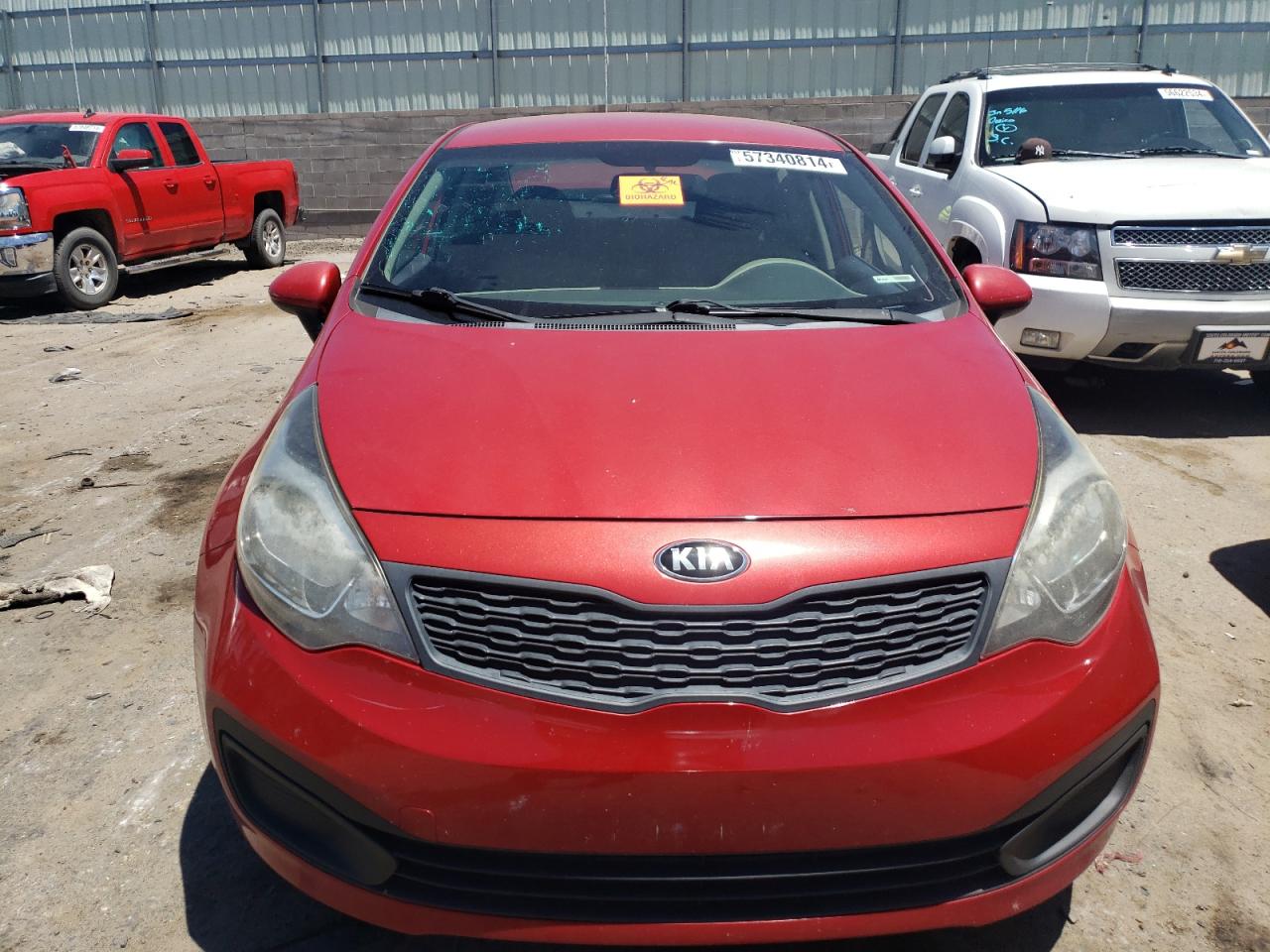 2015 Kia Rio Lx vin: KNADM4A32F6528230