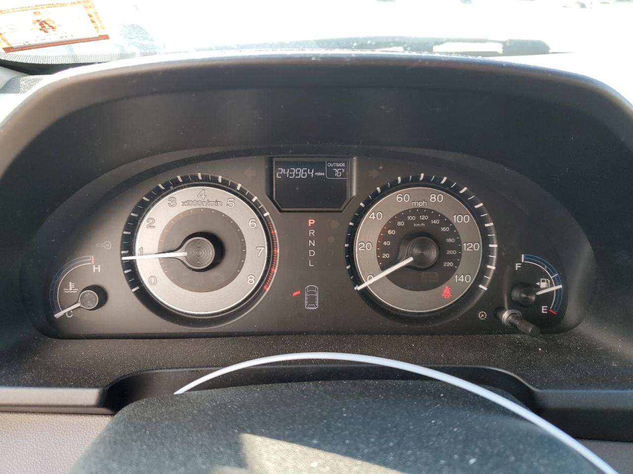 5FNRL5H66CB077952 2012 Honda Odyssey Exl